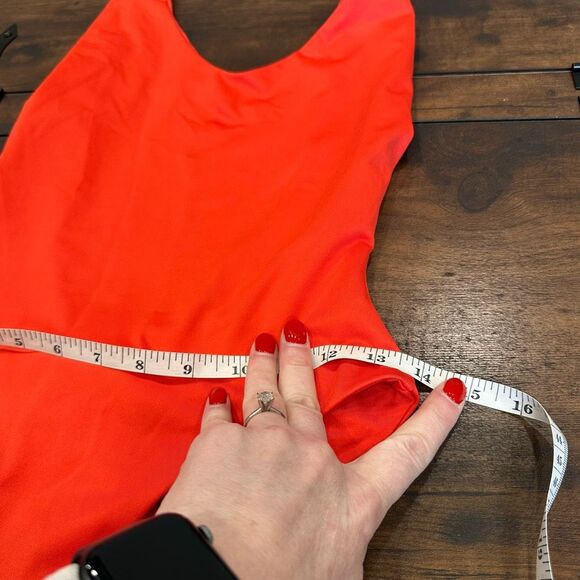 Red One-Piece Swimsuit - Picture 7 of 8